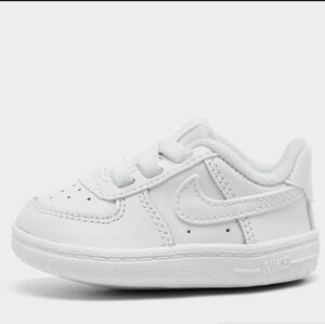 Nike Infant Air Force 1 Crib Shoes - White Size 2C